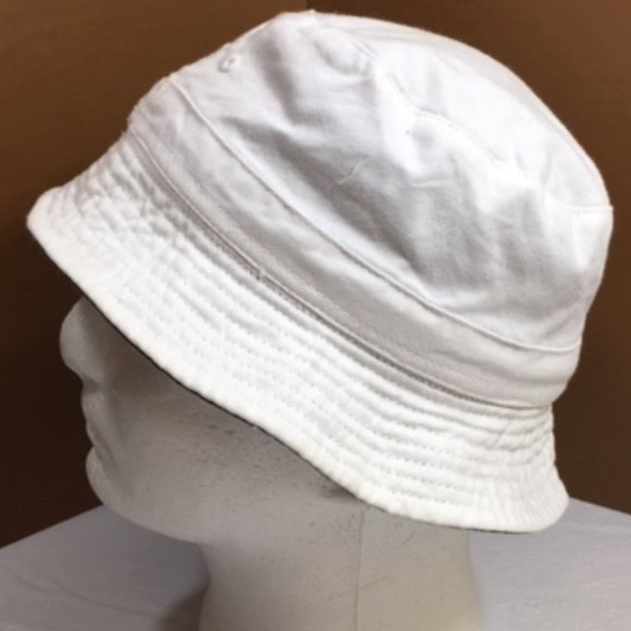 Levi Strauss Signature White Black Reversible Bucket Hat Small - Picture 2 of 8